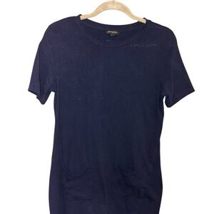 Banana Republic women’s fitted  Dark Blue dress with pockets size M